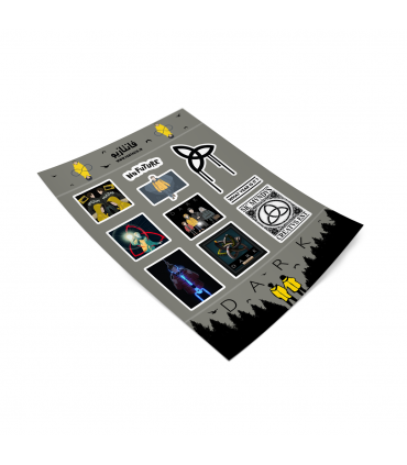 پک استیکر دارک-طرح چهار