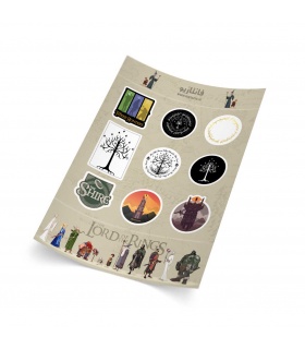 پک استیکر ارباب حلقه ها-طرح یک