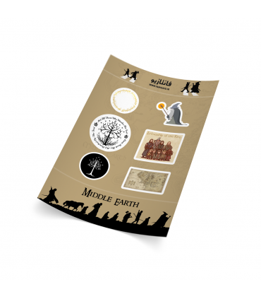 پک استیکر سرزمین میانه