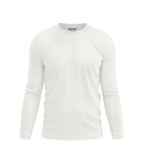 تی‌شرت آستین بلند سفید