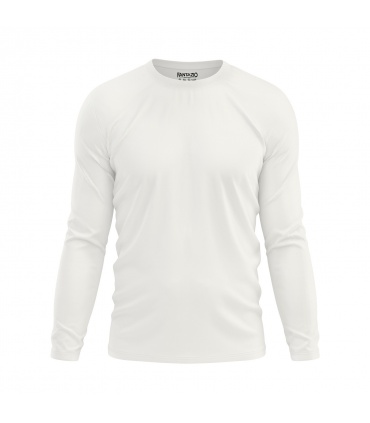 تی‌شرت آستین بلند سفید