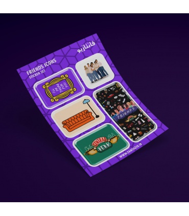 استیکر برجسته Friends