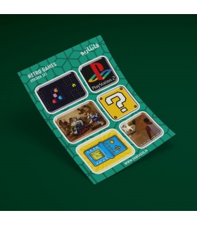 استیکر برجسته Games