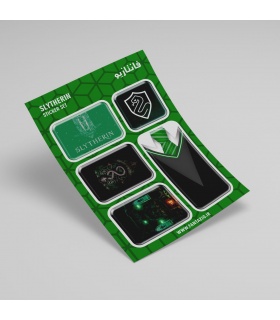 استیکر برجسته Slytherin