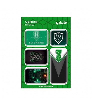 استیکر برجسته Slytherin