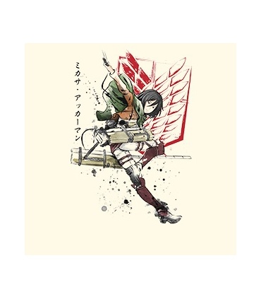 طرح Mikasa Ackerman-1