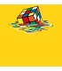 طرح Melted Rubik Cube