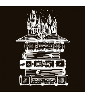 پوشیدنی با طرح Hogwarts School Books