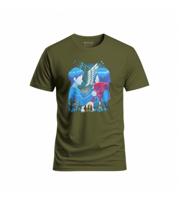 پوشیدنی با طرح Eren and Mikasa