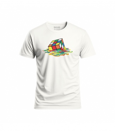 پوشیدنی با طرح Melted Rubik Cube