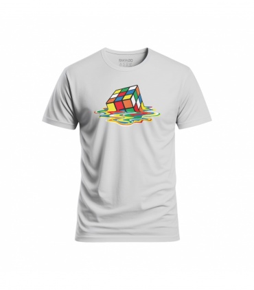 پوشیدنی با طرح Melted Rubik Cube