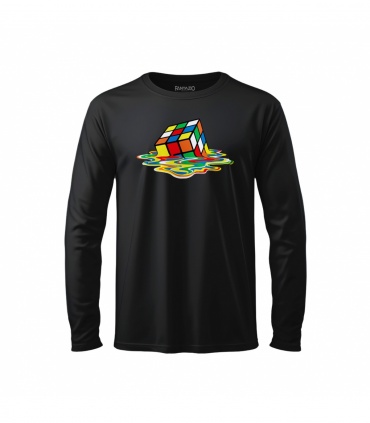 پوشیدنی با طرح Melted Rubik Cube