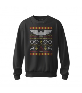 پوشیدنی با طرح Hogwarts Christmas Sweater-2