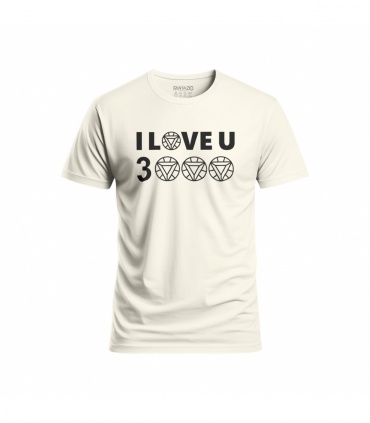 پوشیدنی با طرح I Love You 3000