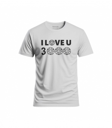 پوشیدنی با طرح I Love You 3000