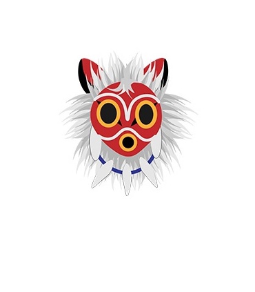 طرح Princess  Mononoke-1
