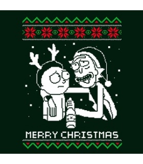 طرح Rick & Morty Christmas Sweater