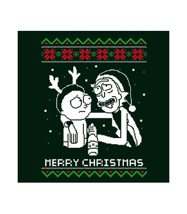 طرح Rick & Morty Christmas Sweater