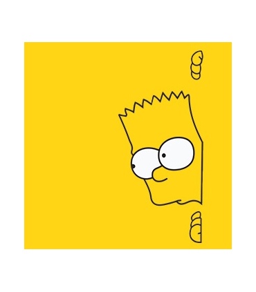 طرح Bart Simpson-2