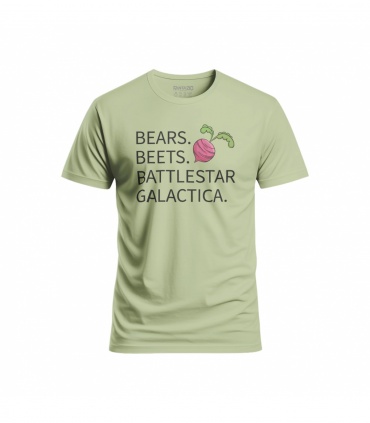پوشیدنی با طرح Bears, Beets, Battlestar Galactica