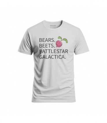 پوشیدنی با طرح Bears, Beets, Battlestar Galactica