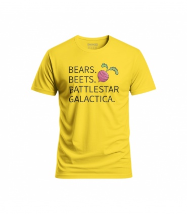 پوشیدنی با طرح Bears, Beets, Battlestar Galactica
