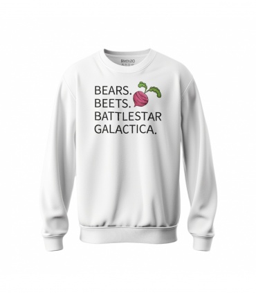 پوشیدنی با طرح Bears, Beets, Battlestar Galactica