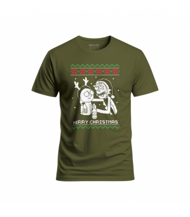 پوشیدنی با طرح Rick & Morty Christmas Sweater