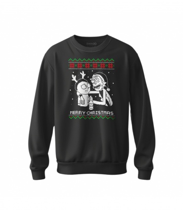 پوشیدنی با طرح Rick & Morty Christmas Sweater