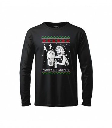 پوشیدنی با طرح Rick & Morty Christmas Sweater