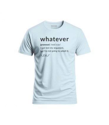 پوشیدنی با طرح whatever