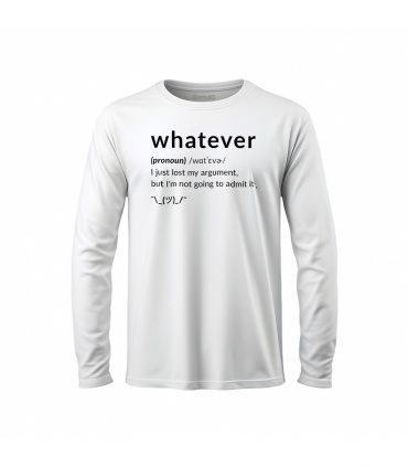 پوشیدنی با طرح whatever