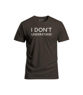 پوشیدنی با طرح Don't Understand