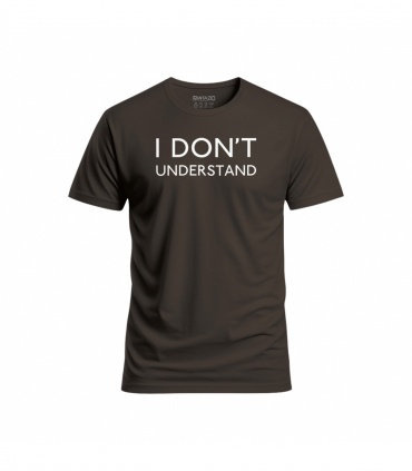 پوشیدنی با طرح Don't Understand