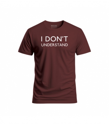پوشیدنی با طرح Don't Understand