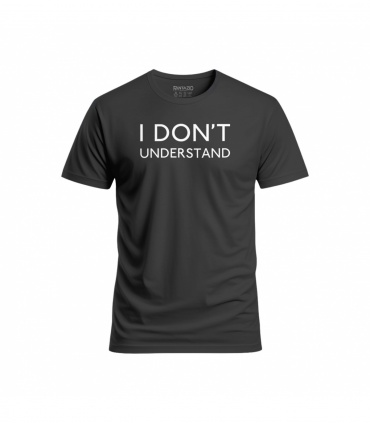پوشیدنی با طرح Don't Understand