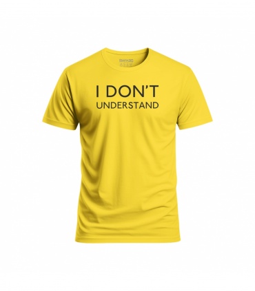 پوشیدنی با طرح Don't Understand