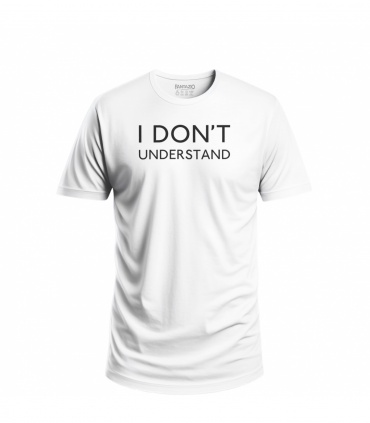 پوشیدنی با طرح Don't Understand