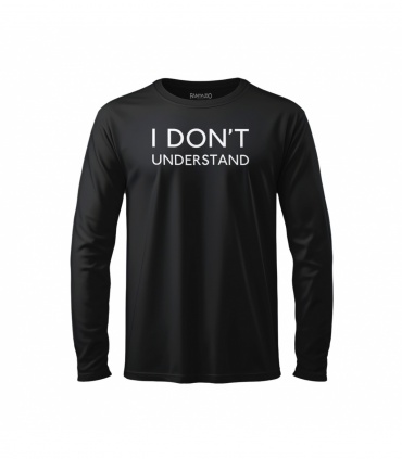 پوشیدنی با طرح Don't Understand