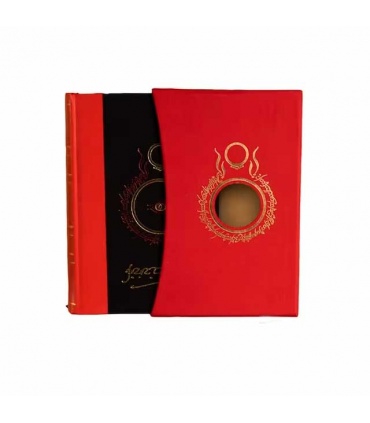 کتاب The Lord of the Rings illustrated Deluxe Edition